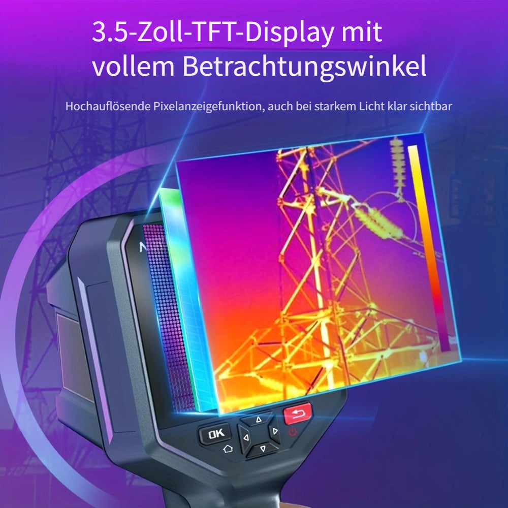 High-Definition Wärmebildkamera, Sanitär- und Heizungstechnik, Autoreparatur für Profis und Enthusiasten – Detailansicht 4