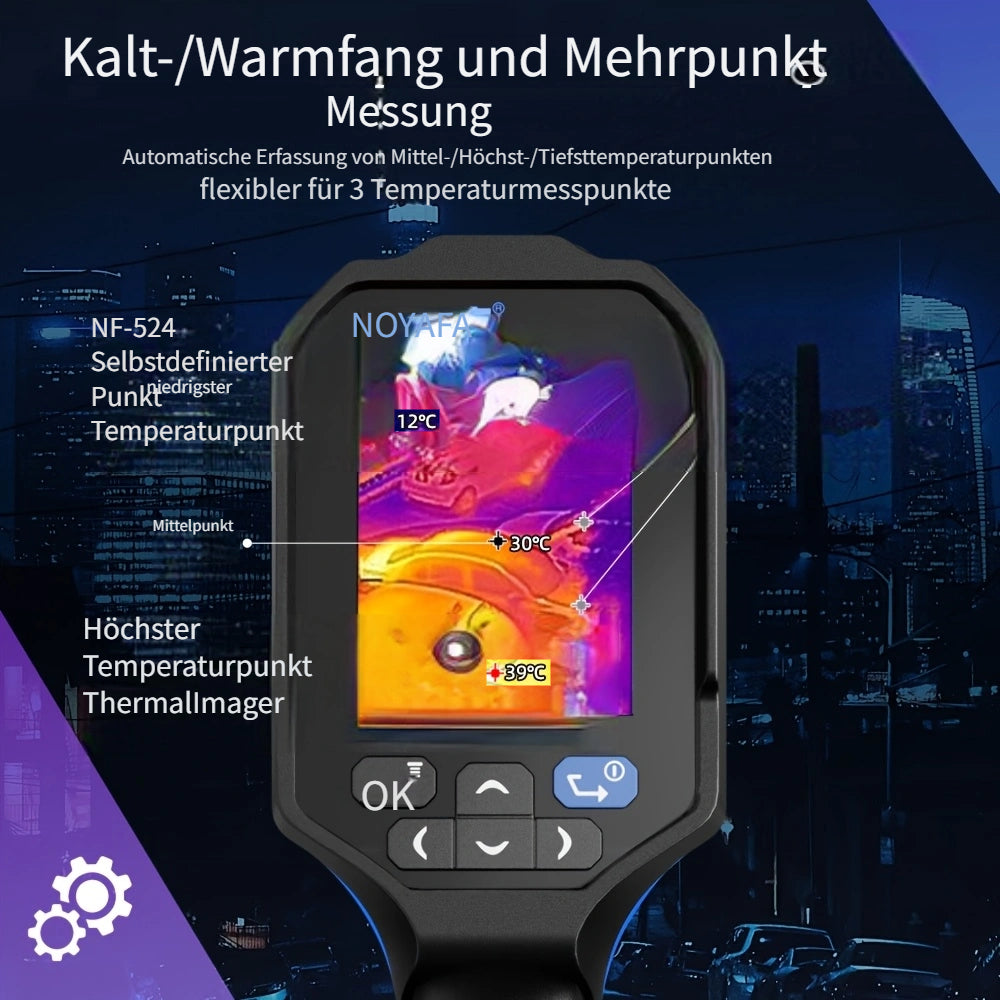 High-Definition Wärmebildkamera, Sanitär- und Heizungstechnik, Autoreparatur für Profis und Enthusiasten – Detailansicht 6