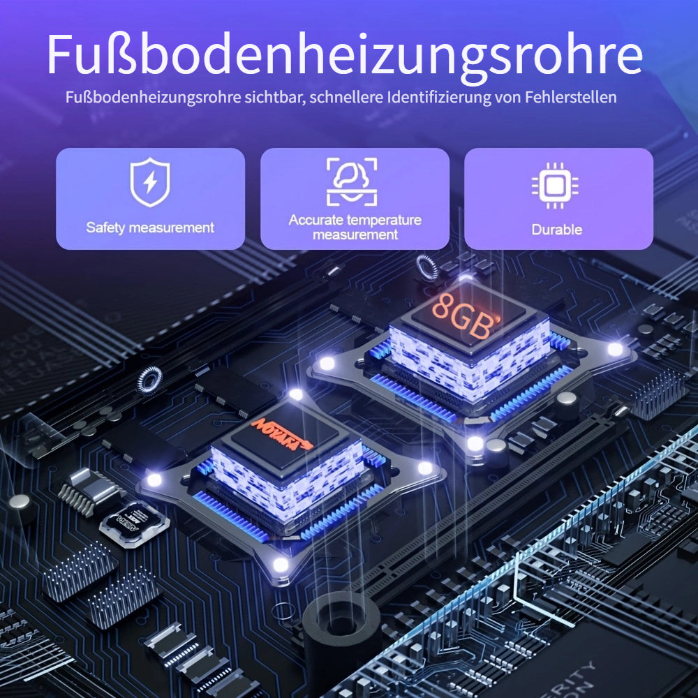 High-Definition Wärmebildkamera, Sanitär- und Heizungstechnik, Autoreparatur für Profis und Enthusiasten – Detailansicht 7