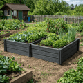 Hochbeet, anthrazit für Garten und Terrasse – Hauptansicht