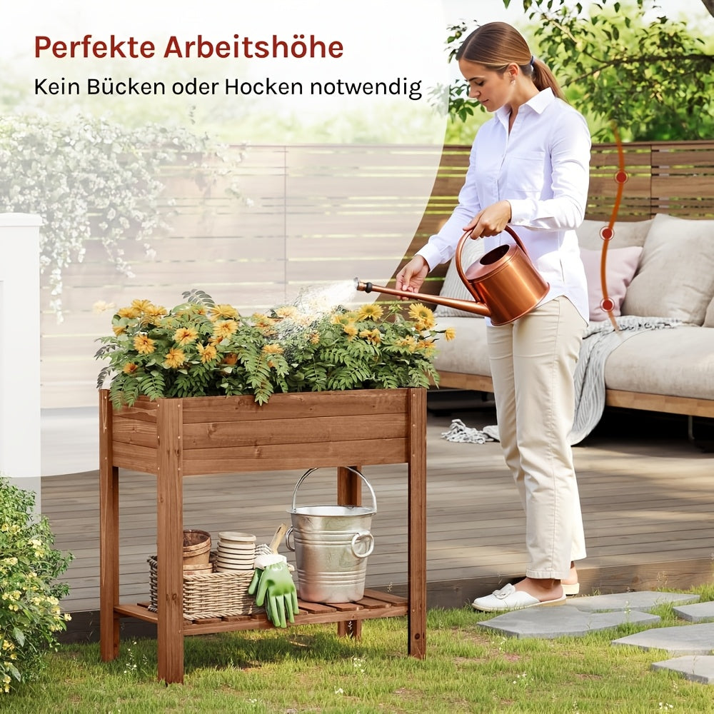 Hochbeet, Holz für Garten und Terrasse – Hauptansicht