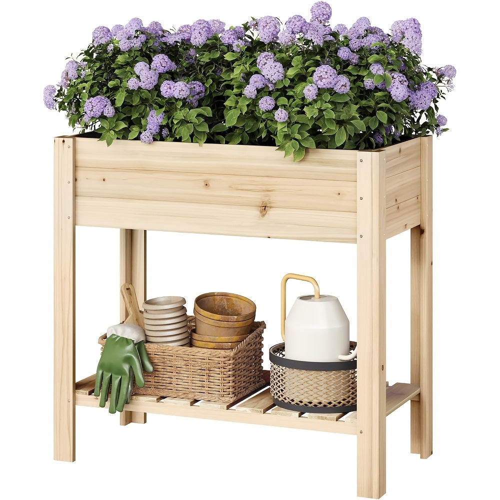 Hochbeet, Holz für Garten und Terrasse – Detailansicht 2