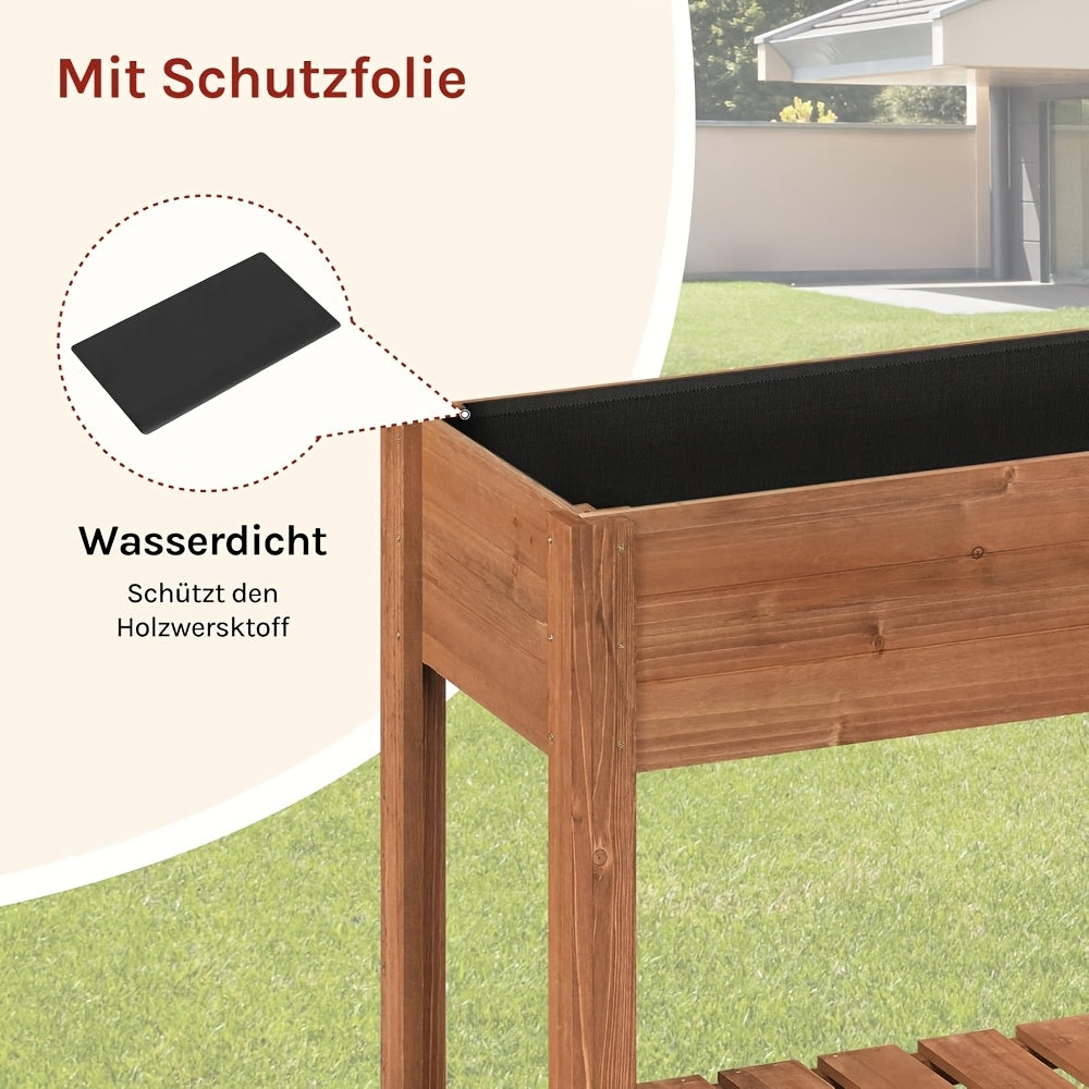 Hochbeet, Holz für Garten und Terrasse – Detailansicht 8