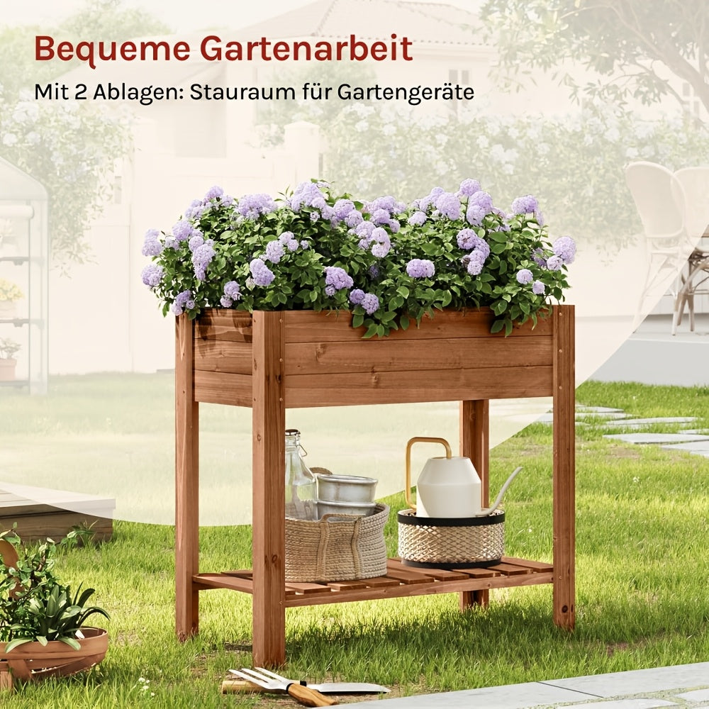 Hochbeet, Holz für Garten und Terrasse – Detailansicht 11