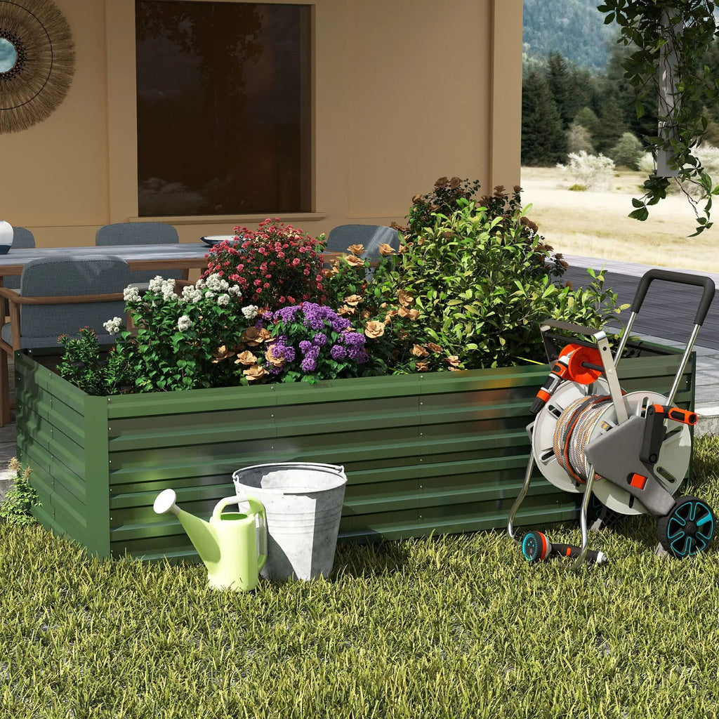 Hochbeet, Silbrig für Garten und Terrasse – Detailansicht 15