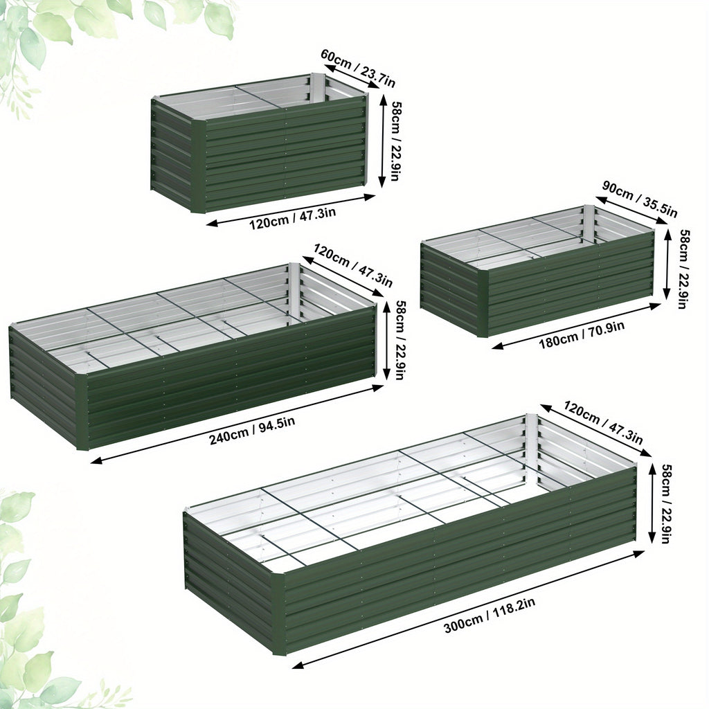 Hochbeet, Silbrig für Garten und Terrasse – Detailansicht 27