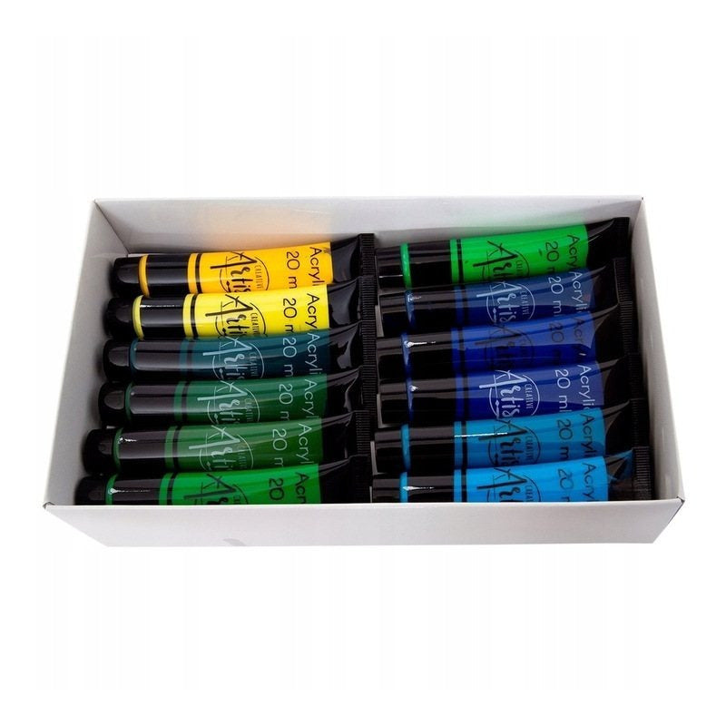 Hochwertiges Acrylfarben-Set, 20 ml für Profikünstler und Alltag – Detailansicht 5