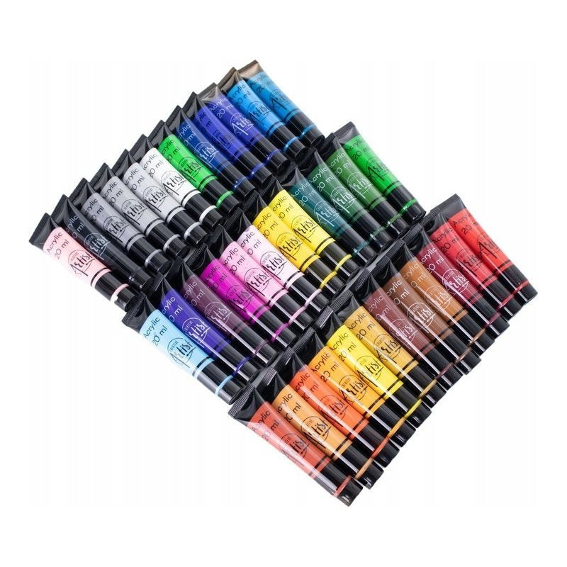 Hochwertiges Acrylfarben-Set, 20 ml für Profikünstler und Alltag – Detailansicht 8
