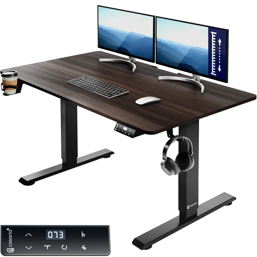 Höhenverstellbarer Schreibtisch, 110cm für Arbeitszimmer und Homeoffice – Hauptansicht