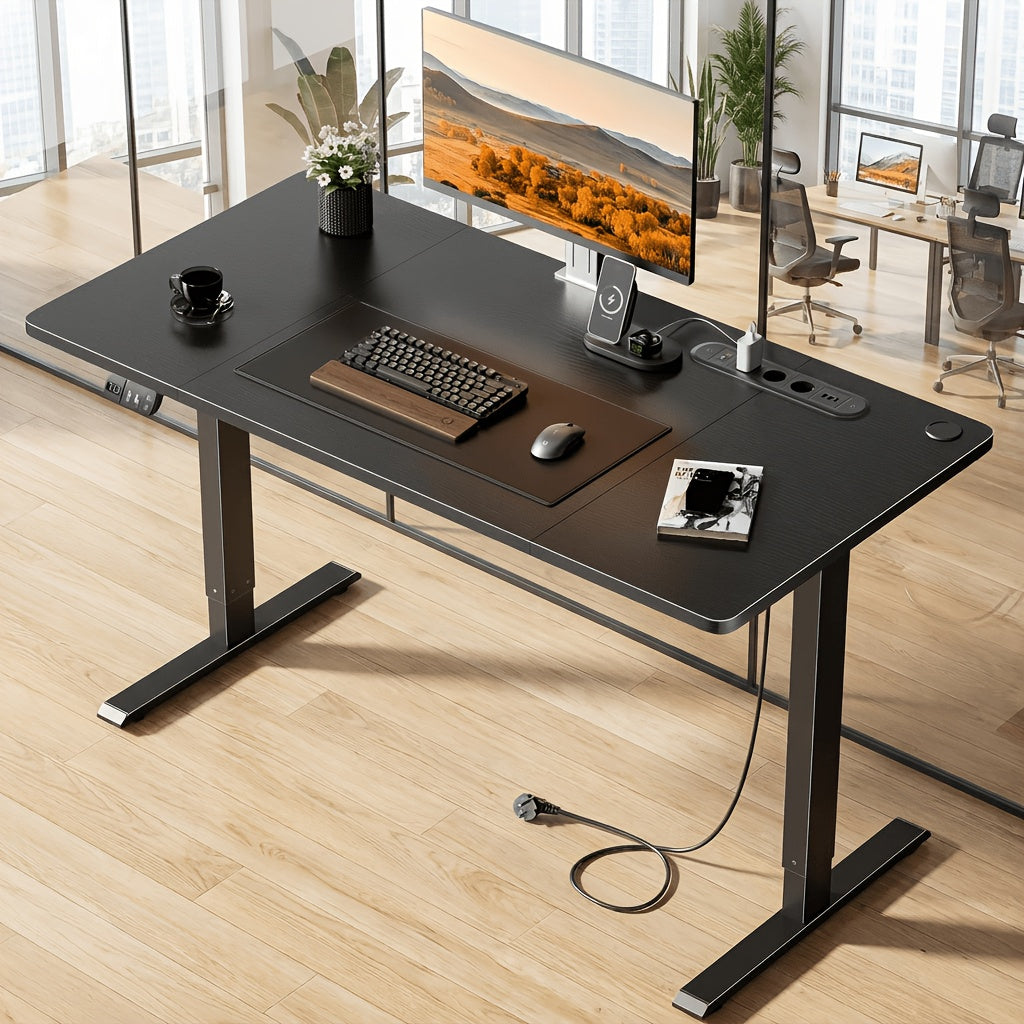 Höhenverstellbarer Schreibtisch, 113,03 cm für Arbeitszimmer und Homeoffice – Detailansicht 4
