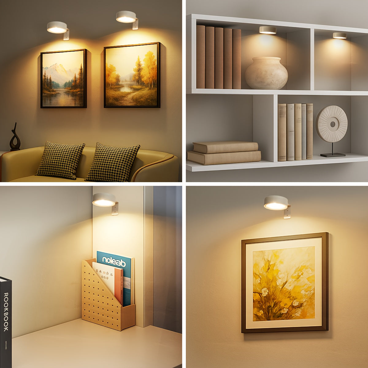 HOHTU 4er-Set, LED-Beleuchtung für Schlafzimmer und Bett – Detailansicht 5