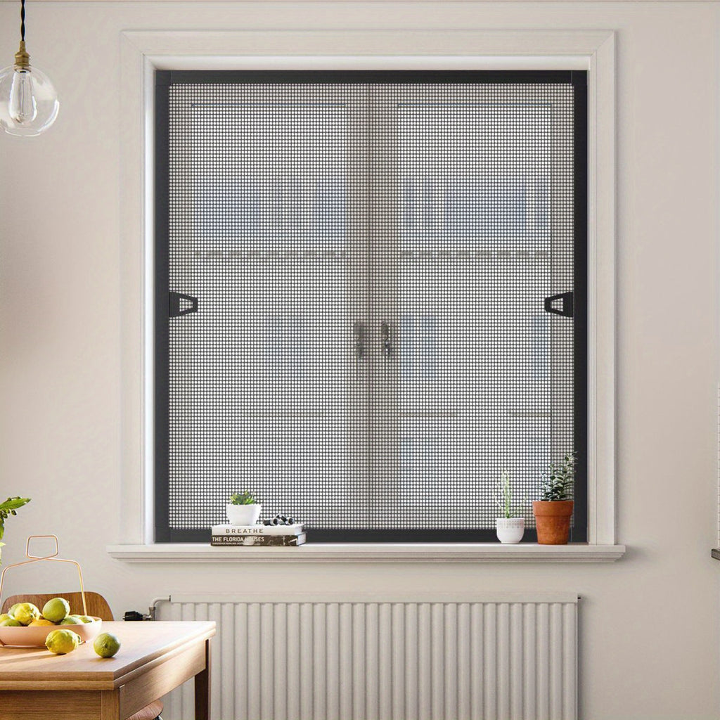 Homelive bohrfreies Fenstergitter, Weiß für Fenster und Häuser – Detailansicht 2