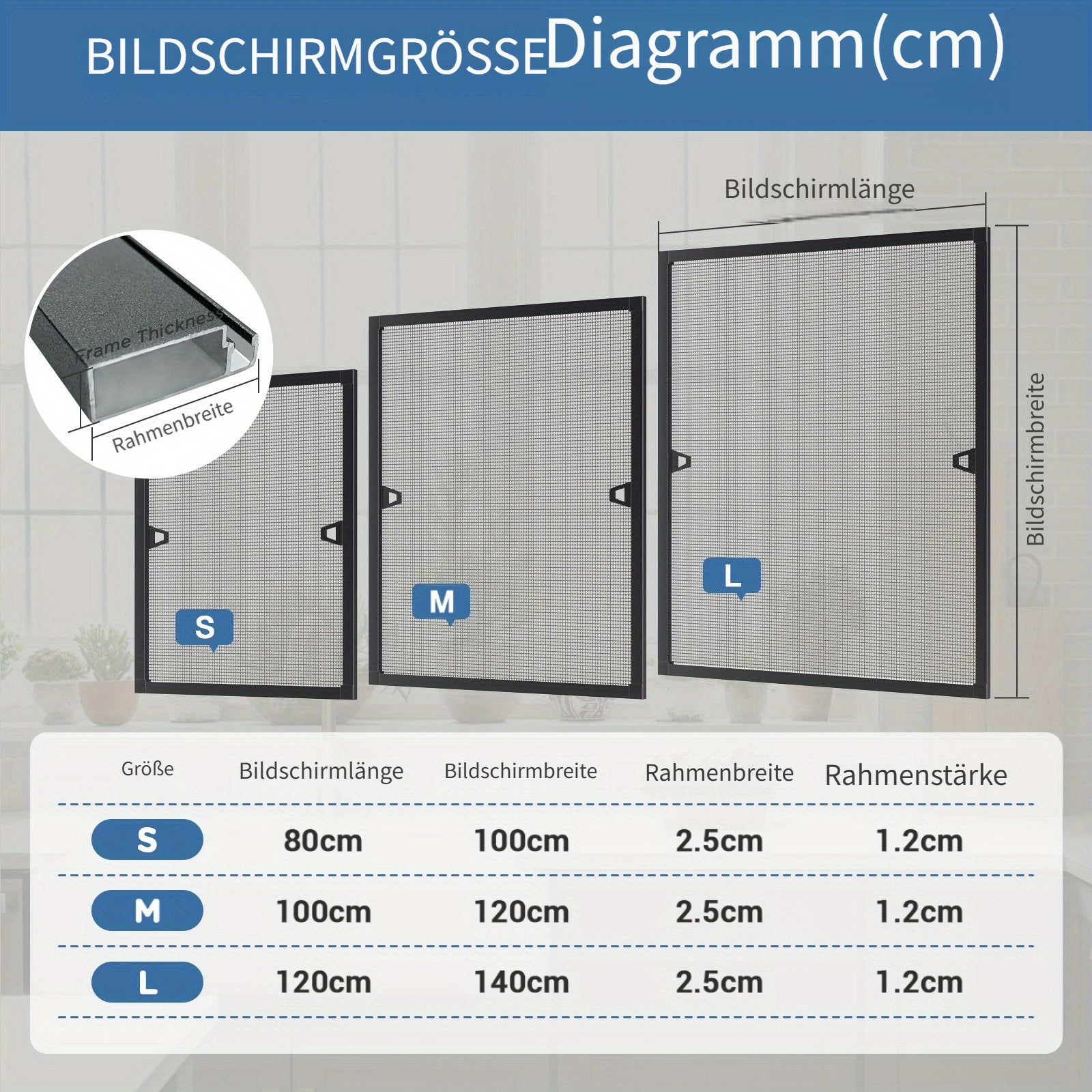 Homelive bohrfreies Fenstergitter, Weiß für Fenster und Häuser – Detailansicht 4