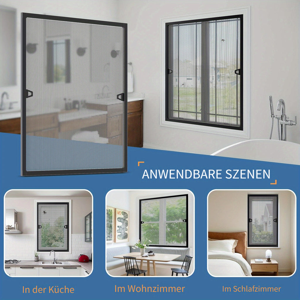 Homelive bohrfreies Fenstergitter, Weiß für Fenster und Häuser – Detailansicht 5