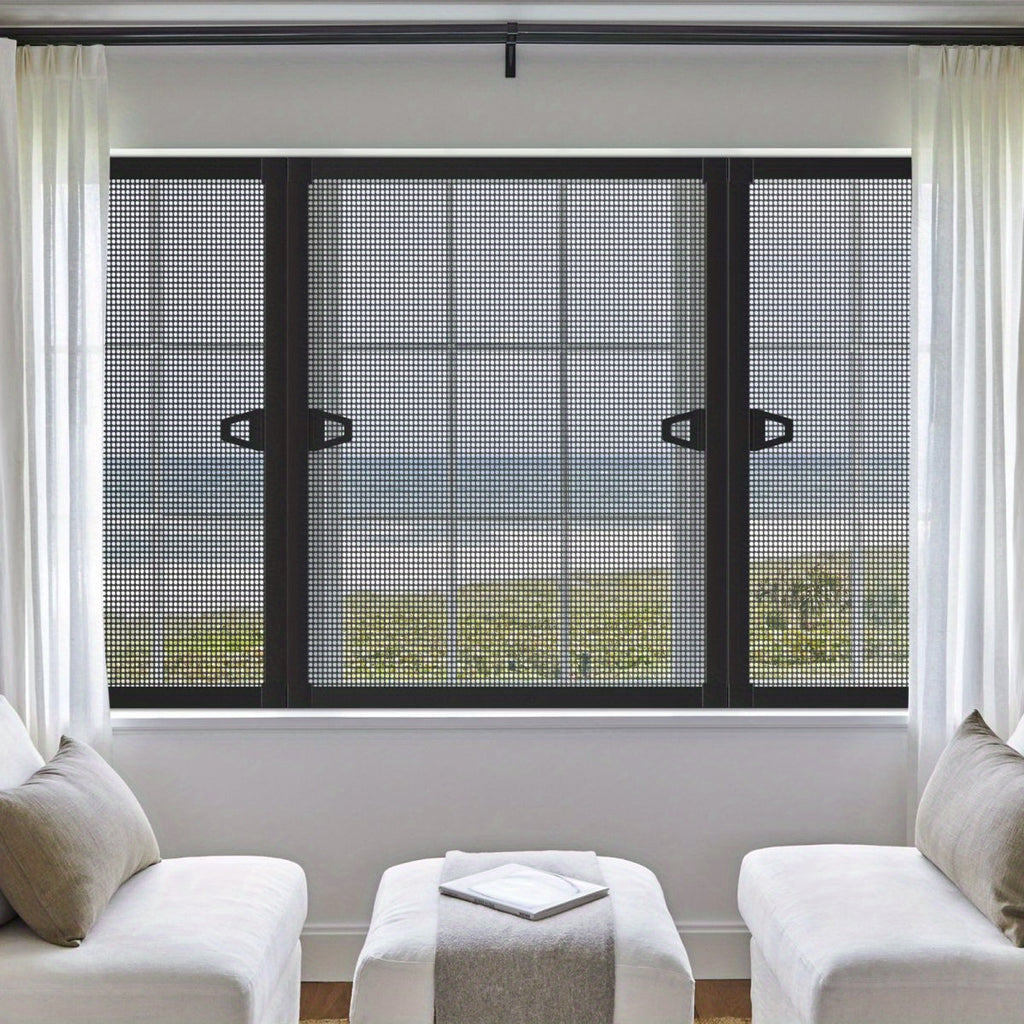 Homelive bohrfreies Fenstergitter, Weiß für Fenster und Häuser – Detailansicht 8