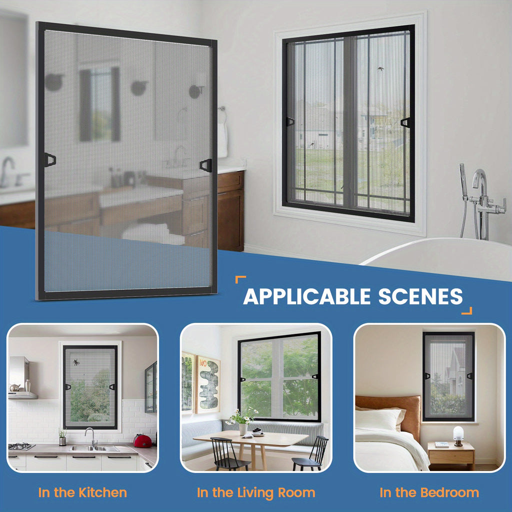 Homelive bohrfreies Fenstergitter, Weiß für Fenster und Häuser – Detailansicht 9