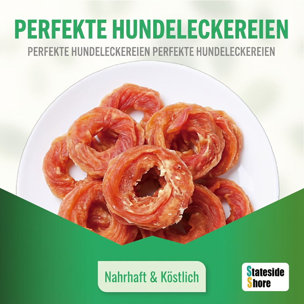 Hühnerring Hunde Leckerli, 446g (2 x 223g Packungen) für Haustiere und Zuhause – Detailansicht 3