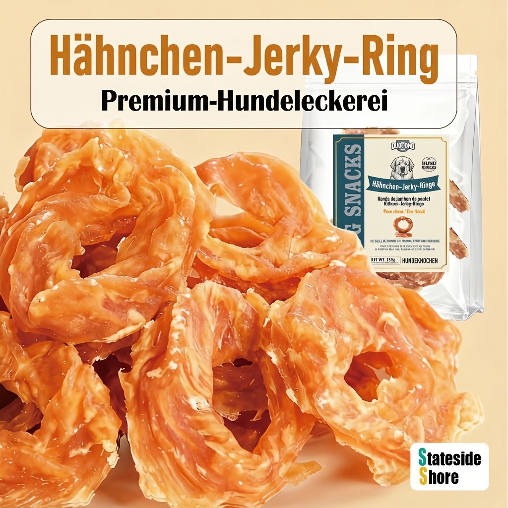 Hühnerring Hunde Leckerli, 446g (2 x 223g Packungen) für Haustiere und Zuhause – Detailansicht 9