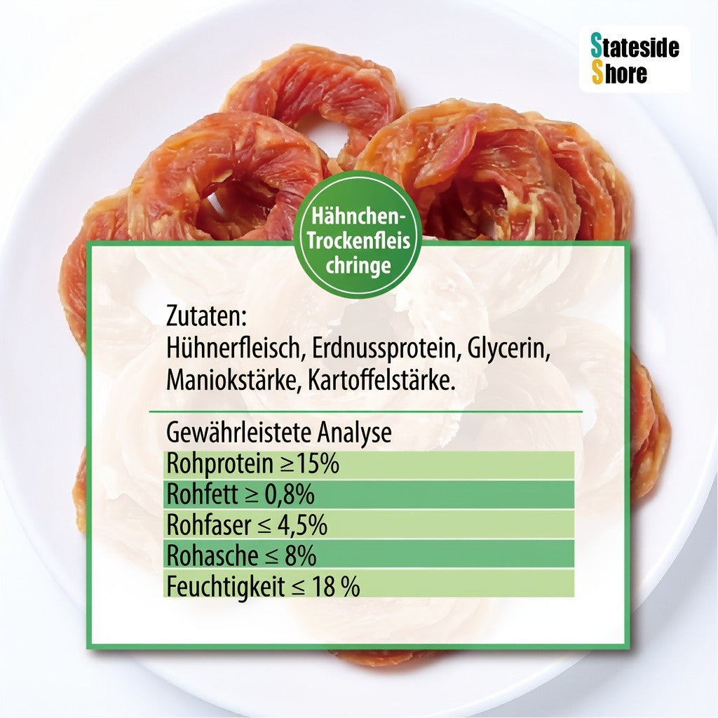 Hühnerring Hunde Leckerli, 446g (2 x 223g Packungen) für Haustiere und Zuhause – Detailansicht 15