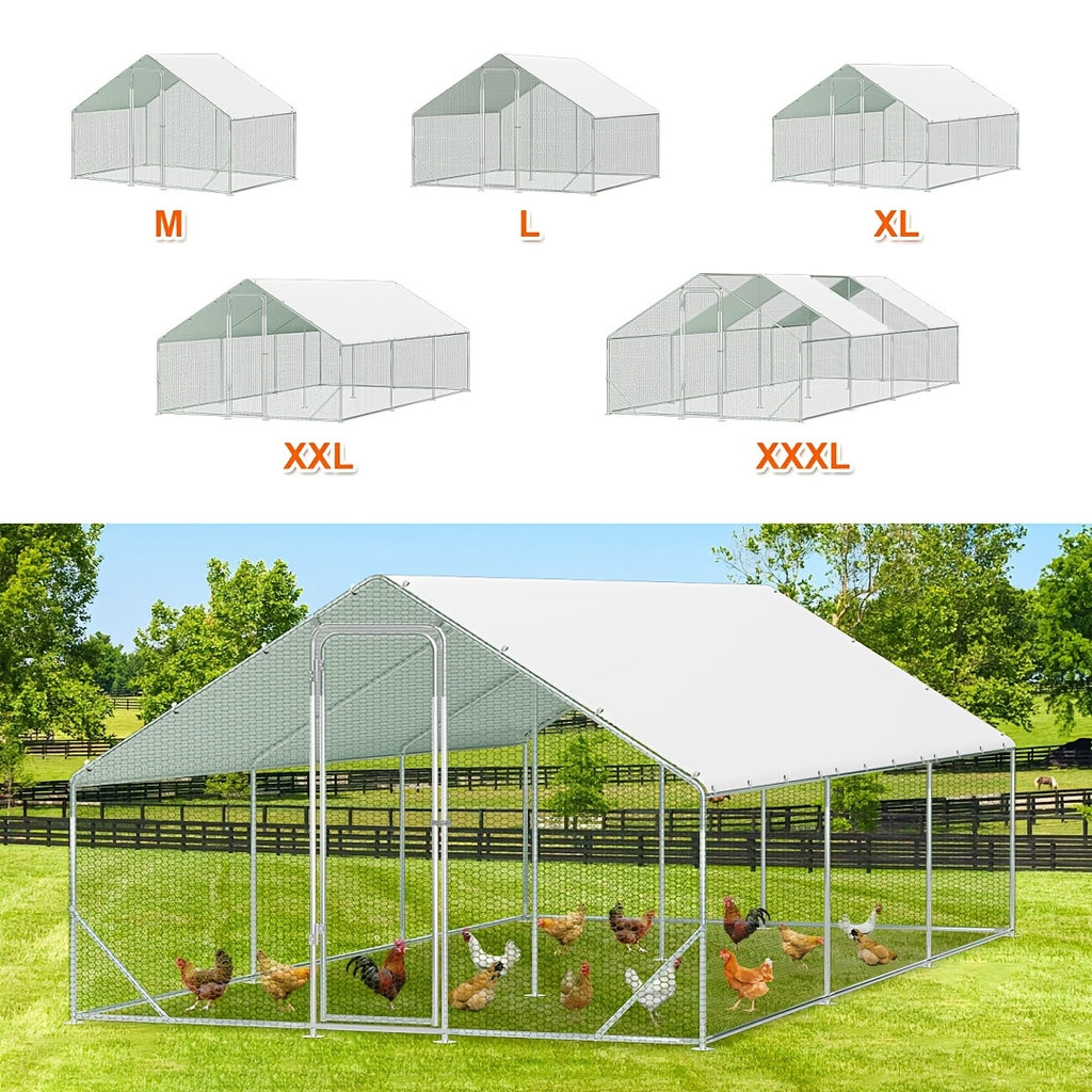 Hühnerstall, 300*200*200CM für Haustiere und Zuhause – Hauptansicht
