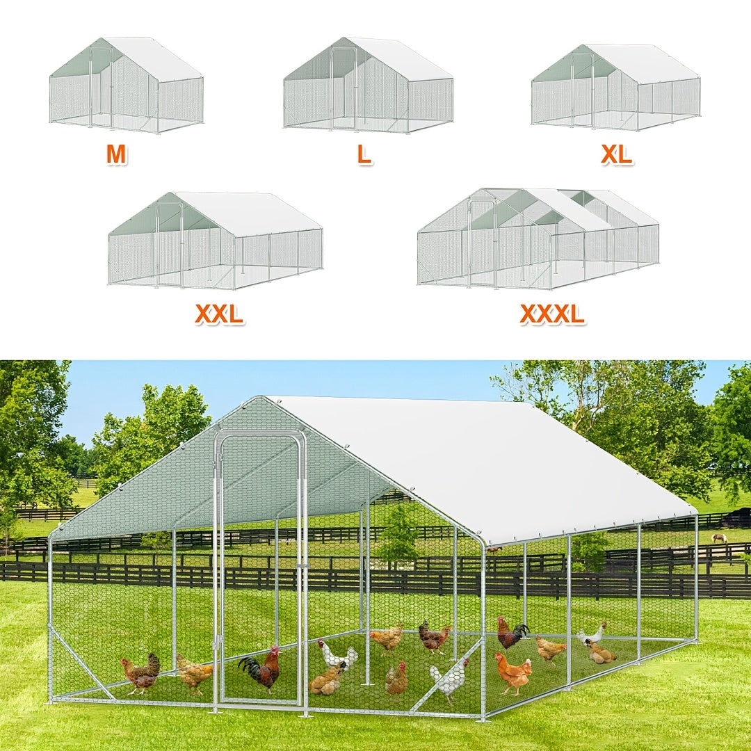 Hühnerstall, 300*200*200CM für Haustiere und Zuhause – Hauptansicht