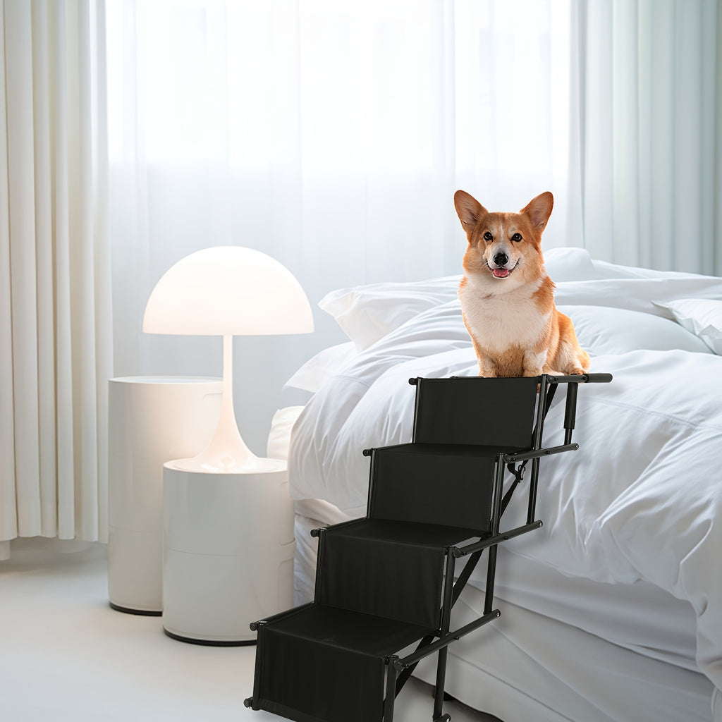 Hunde Rampe, 139cm für Schlafzimmer und Bett – Detailansicht 7
