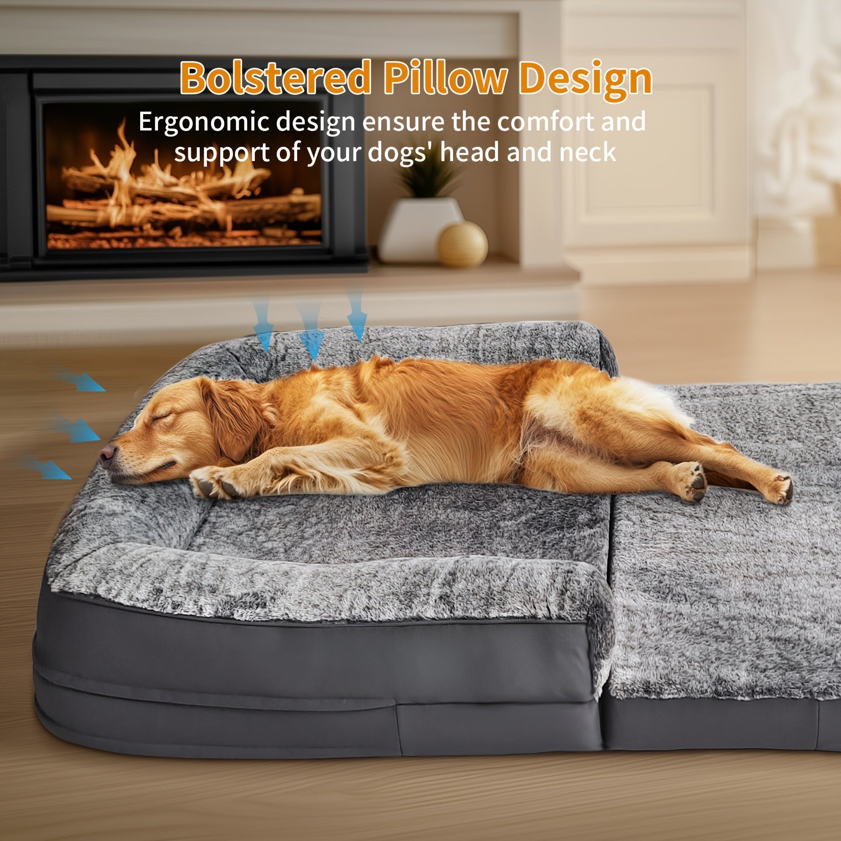 Hundebett, 180 cm für Hunde und Ruheplatz – Detailansicht 11