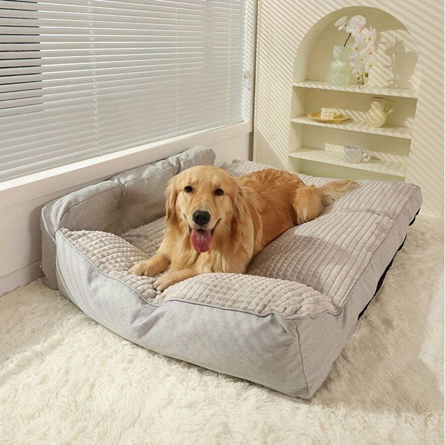 Hundebett, 54 x 36 cm (21.4" x 13.9") für Hunde und Ruheplatz – Detailansicht 9