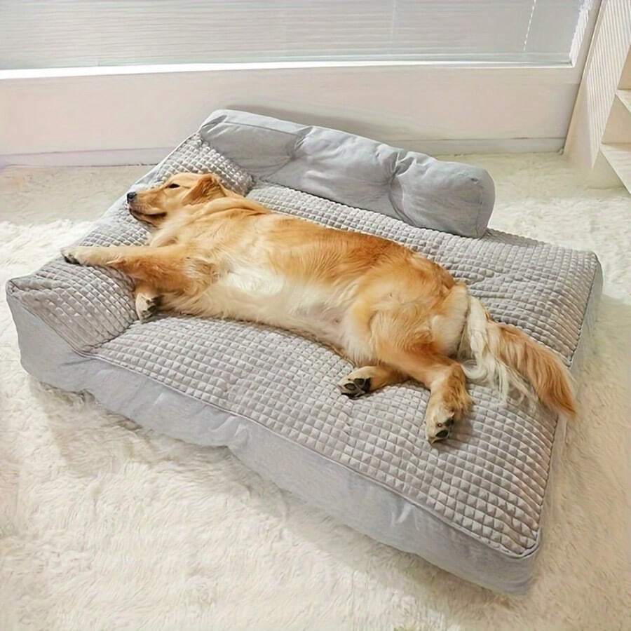 Hundebett, 54 x 36 cm (21.4" x 13.9") für Hunde und Ruheplatz – Detailansicht 11