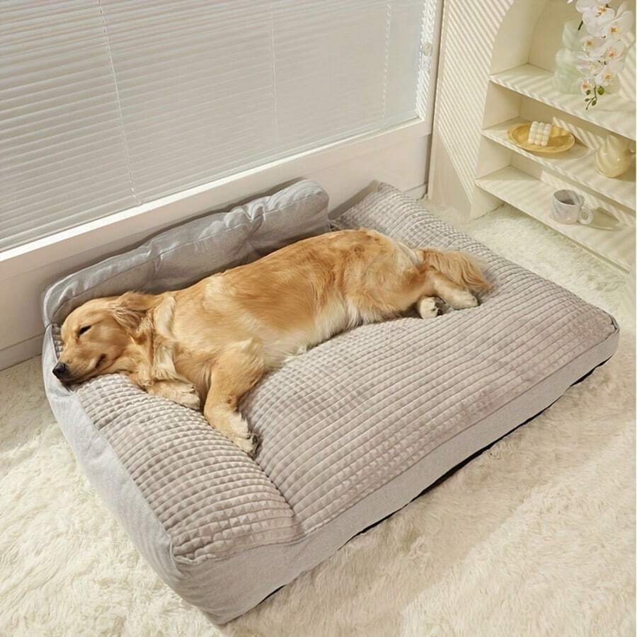 Hundebett, 54 x 36 cm (21.4" x 13.9") für Hunde und Ruheplatz – Detailansicht 13