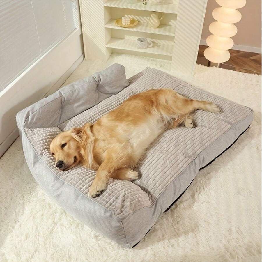 Hundebett, 54 x 36 cm (21.4" x 13.9") für Hunde und Ruheplatz – Detailansicht 14