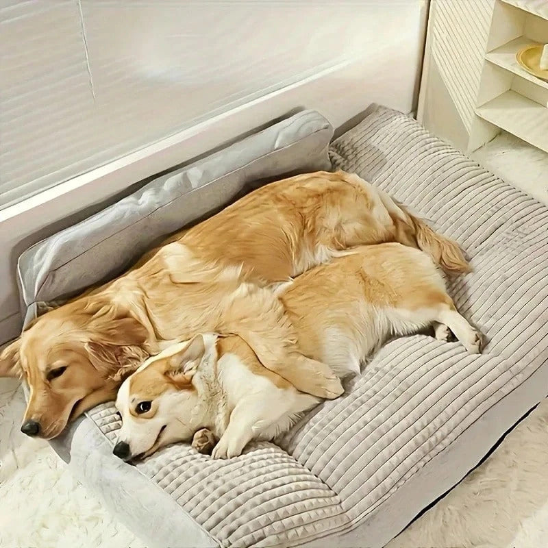 Hundebett, 54 x 36 cm (21.4" x 13.9") für Hunde und Ruheplatz – Detailansicht 20