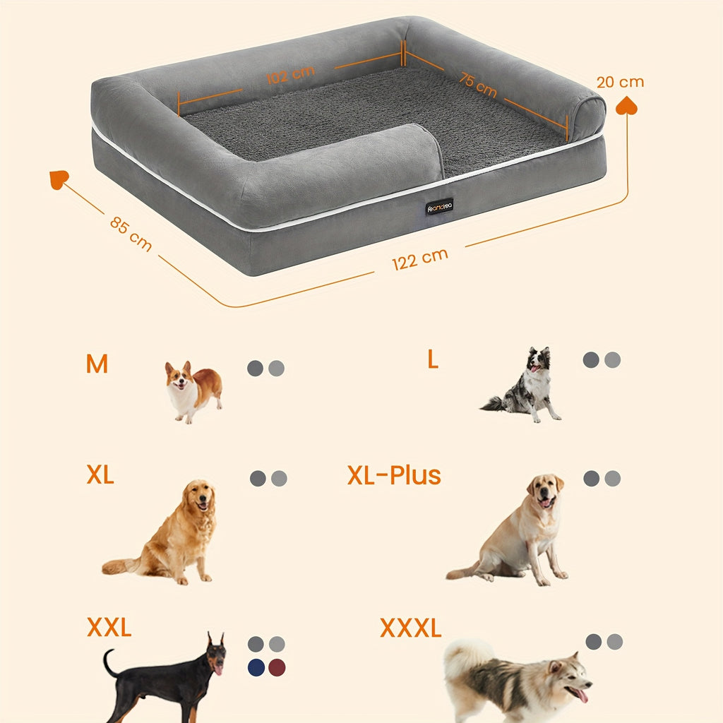 Hundebett, Abmessungen 120 x 85 x 20 cm für Hunde – Detailansicht 4