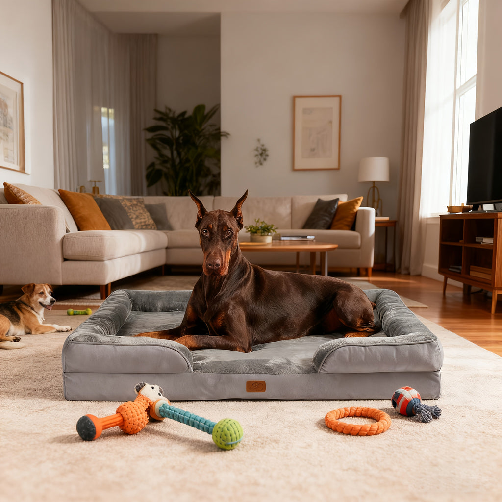 Hundebett, Dunkelgrau für Ruheplatz – Detailansicht 7