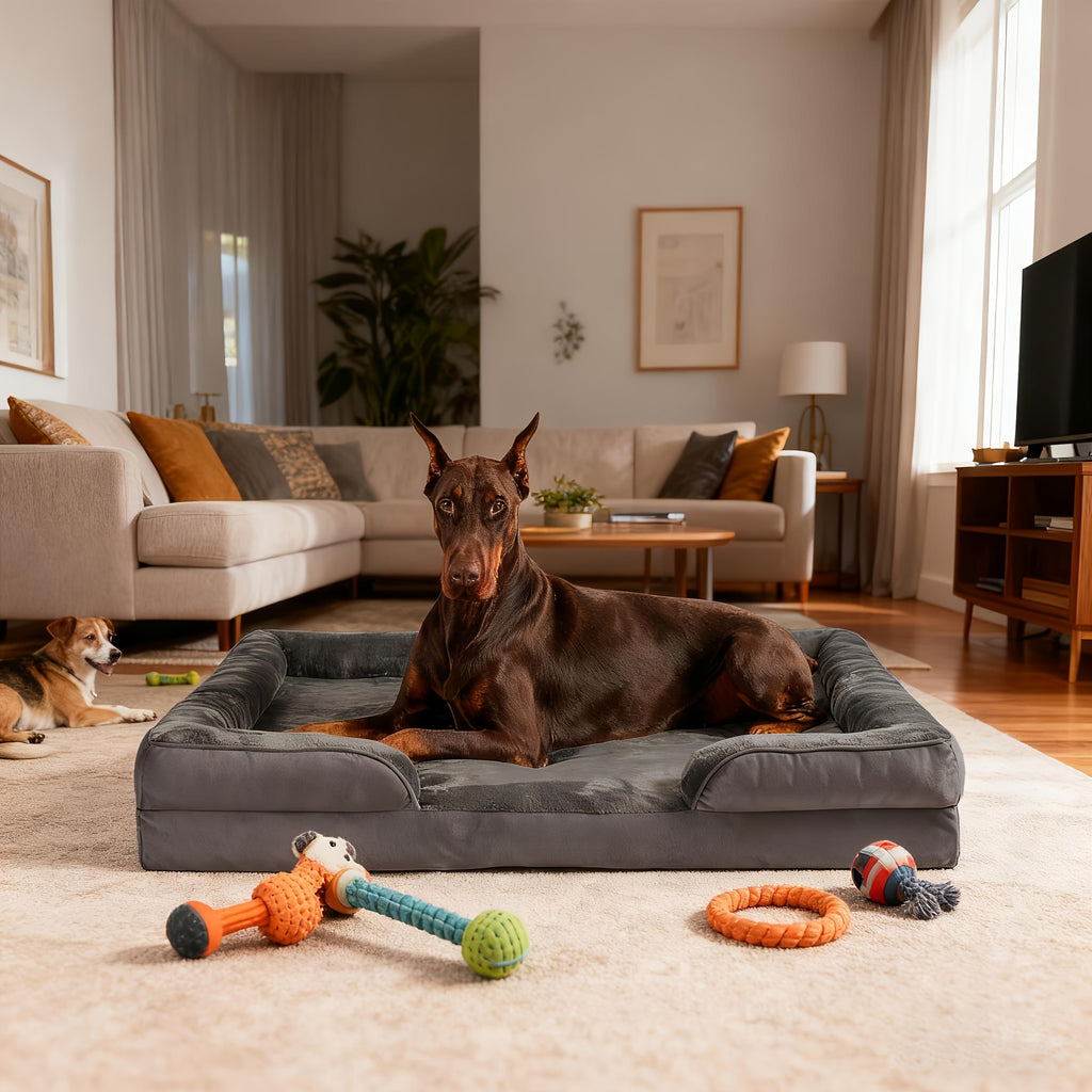 Hundebett, Dunkelgrau für Ruheplatz – Detailansicht 9