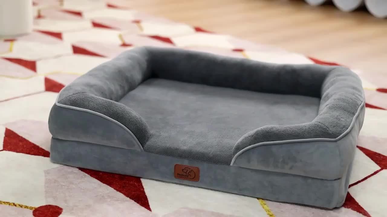 Hundebett, Dunkelgrau für Ruheplatz – Detailansicht 10