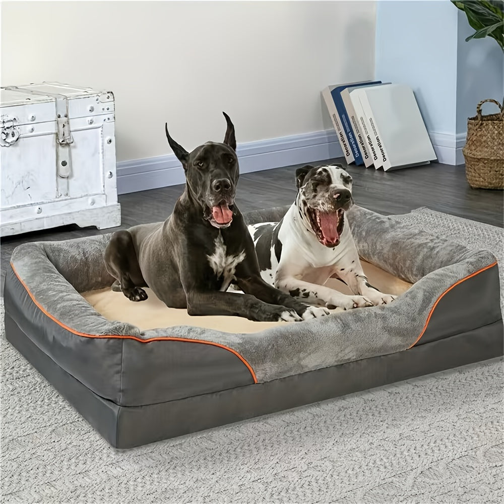 Hundebett, Hundehaus Frisches Hellgrau für Hunde und Ruheplatz – Hauptansicht