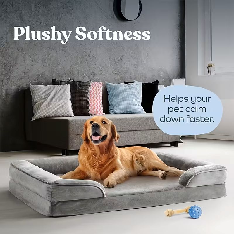 Hundebett, Hundehaus Frisches Hellgrau für Hunde und Ruheplatz – Detailansicht 19