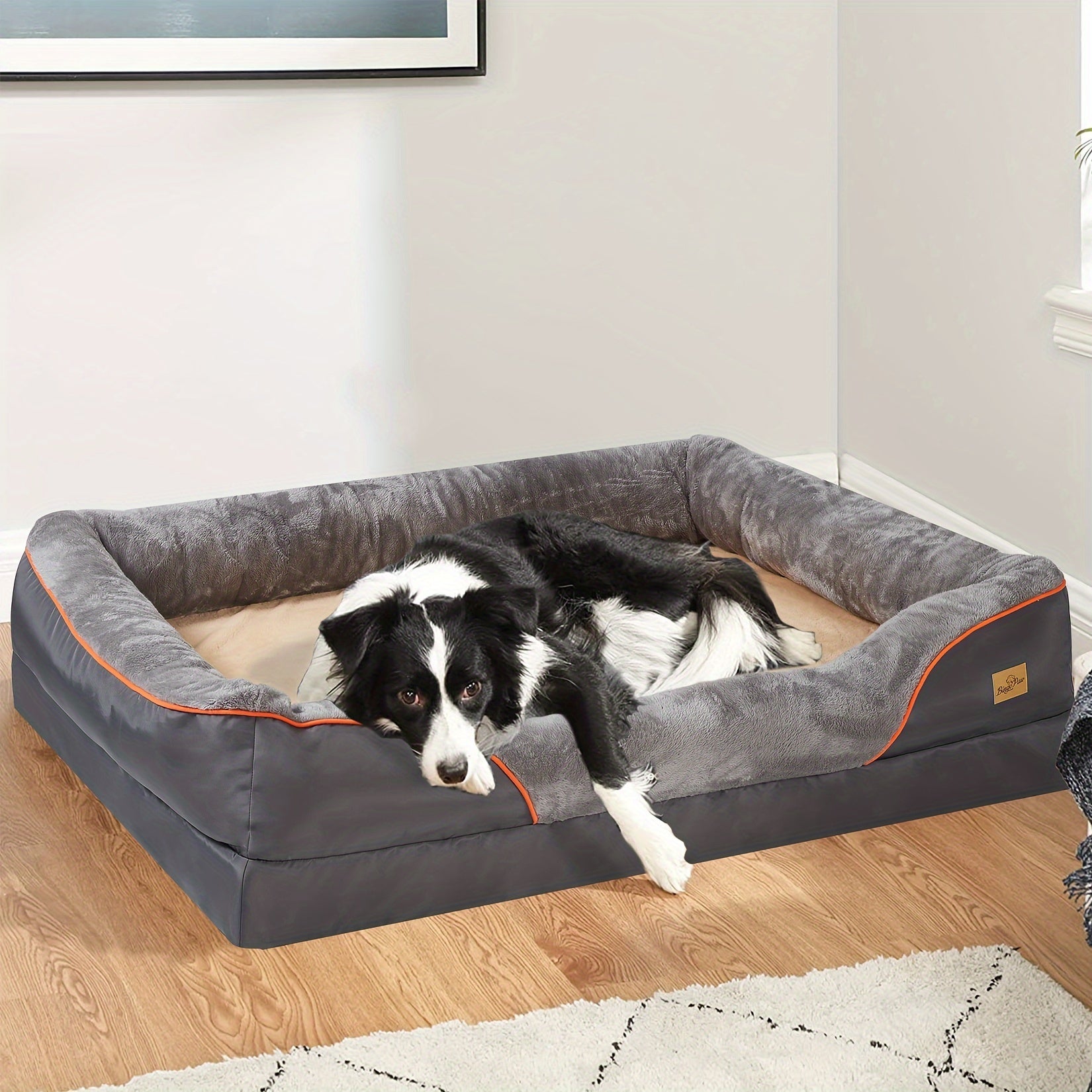 Hundebett, XL für Hunde und Ruheplatz – Detailansicht 8