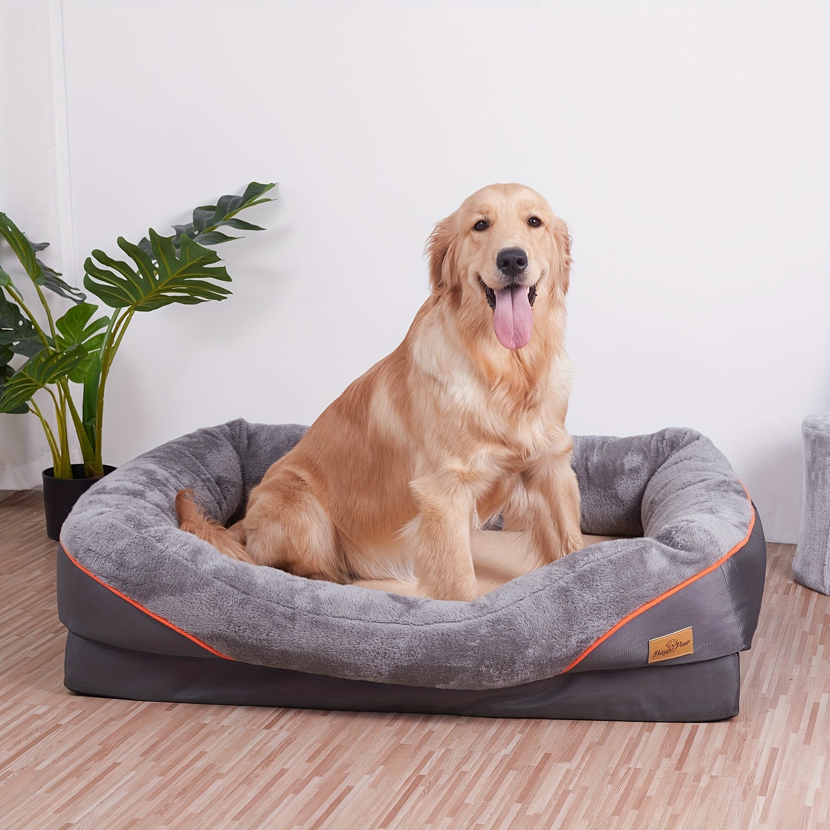 Hundebett, XL für Hunde und Ruheplatz – Detailansicht 10