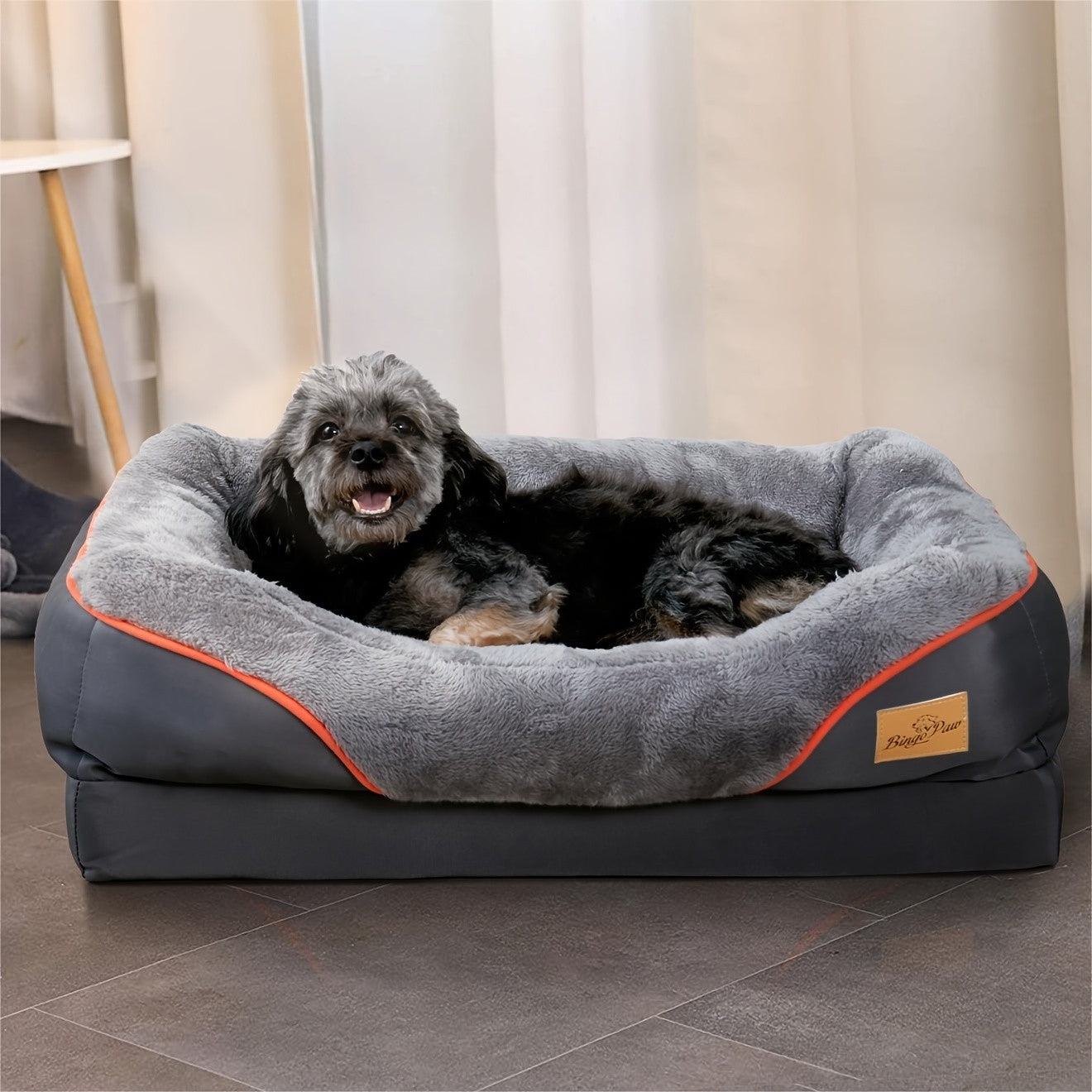 Hundebett, XL für Hunde und Ruheplatz – Detailansicht 13