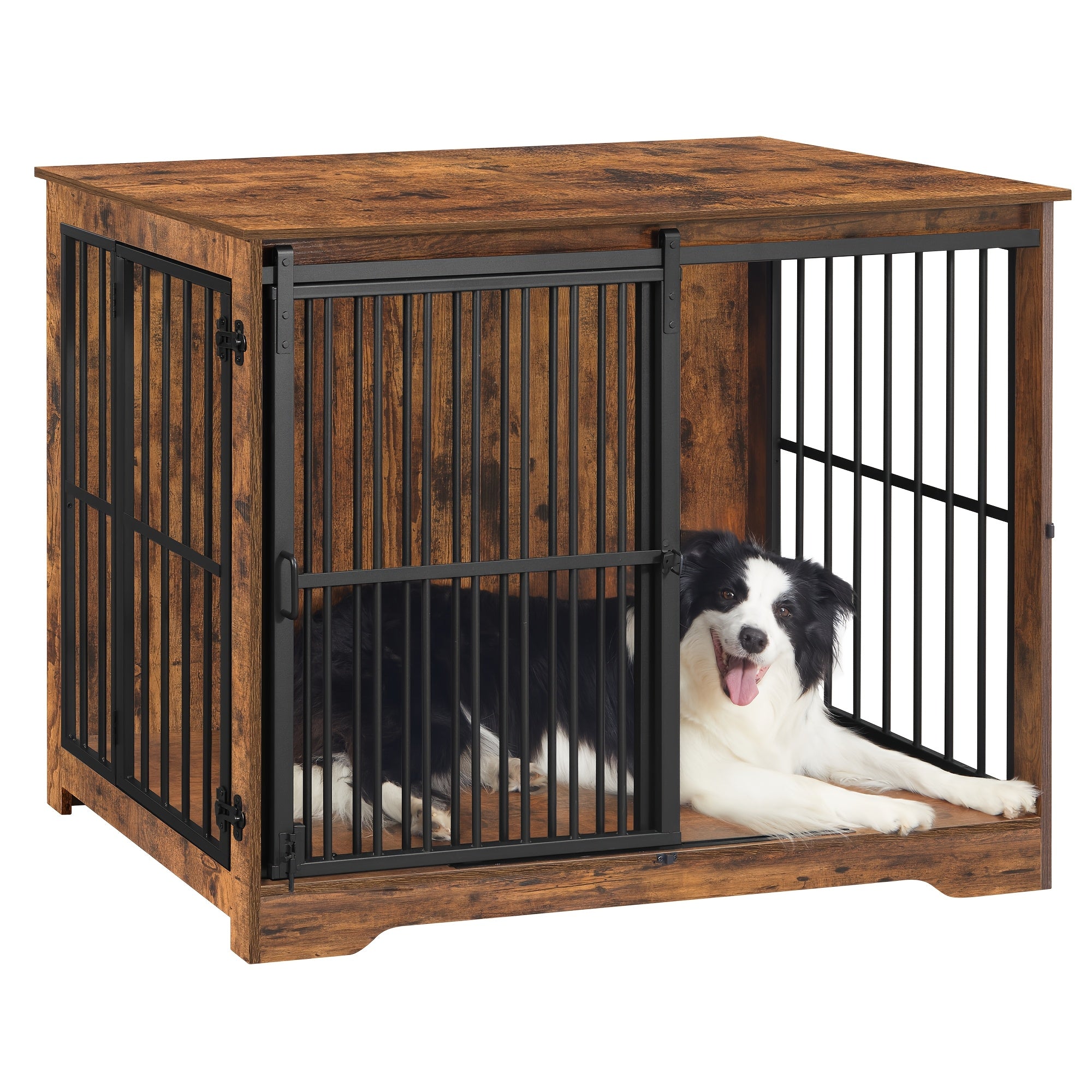 Hundebox, 110 cm für Haustiere und Zuhause – Detailansicht 2