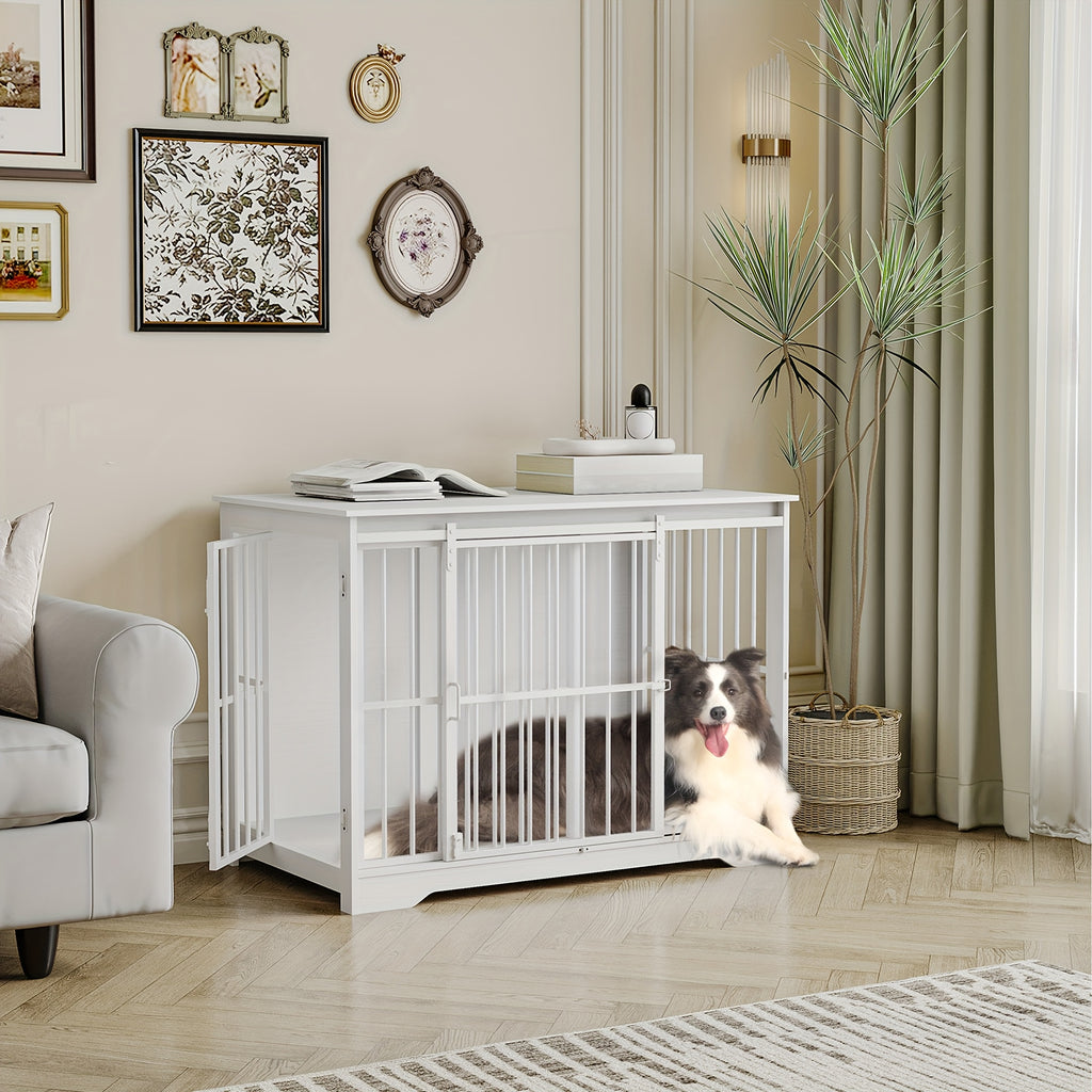 Hundebox, 110 cm für Haustiere und Zuhause – Detailansicht 10