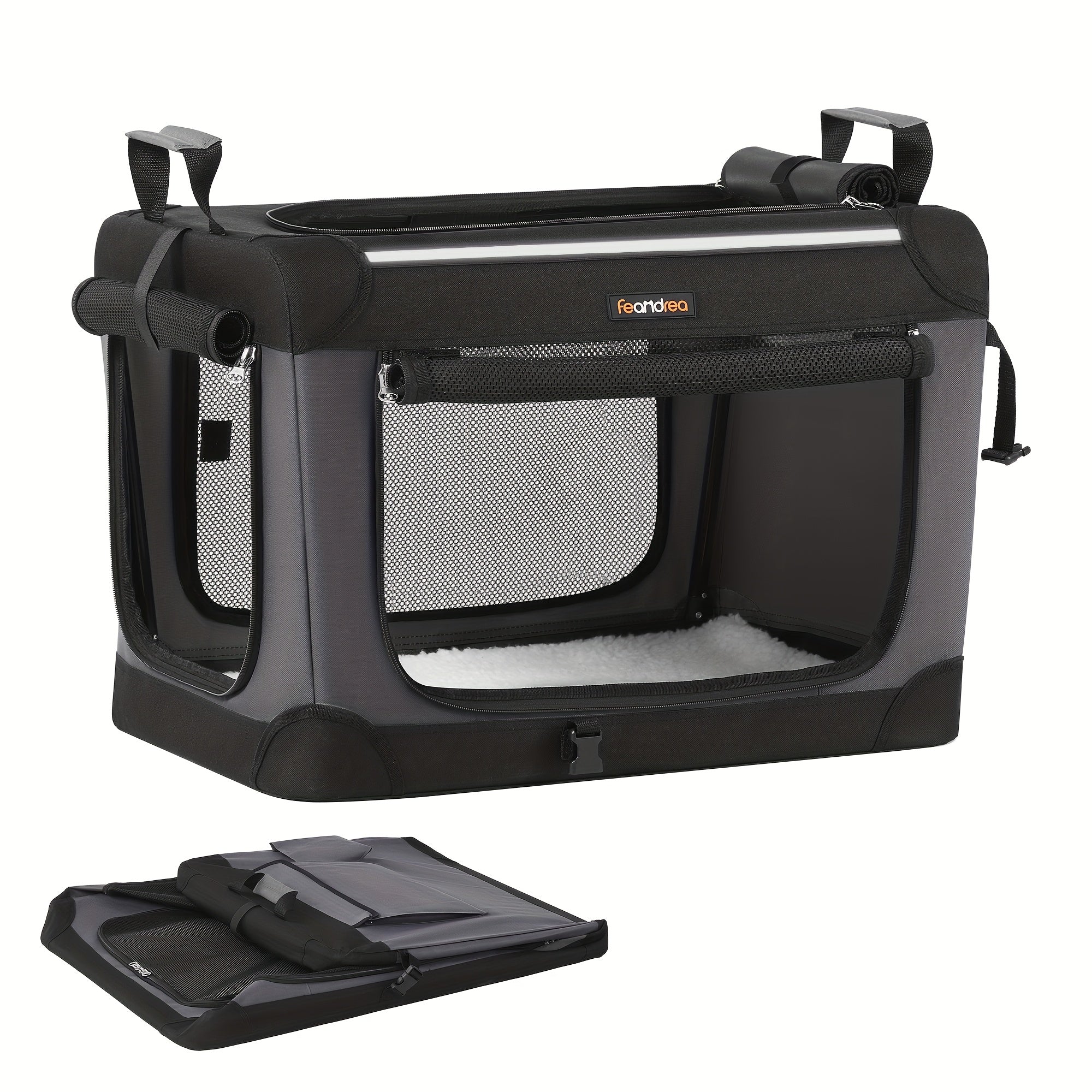 Hundebox, 60 cm für Haustiere und Zuhause – Detailansicht 6