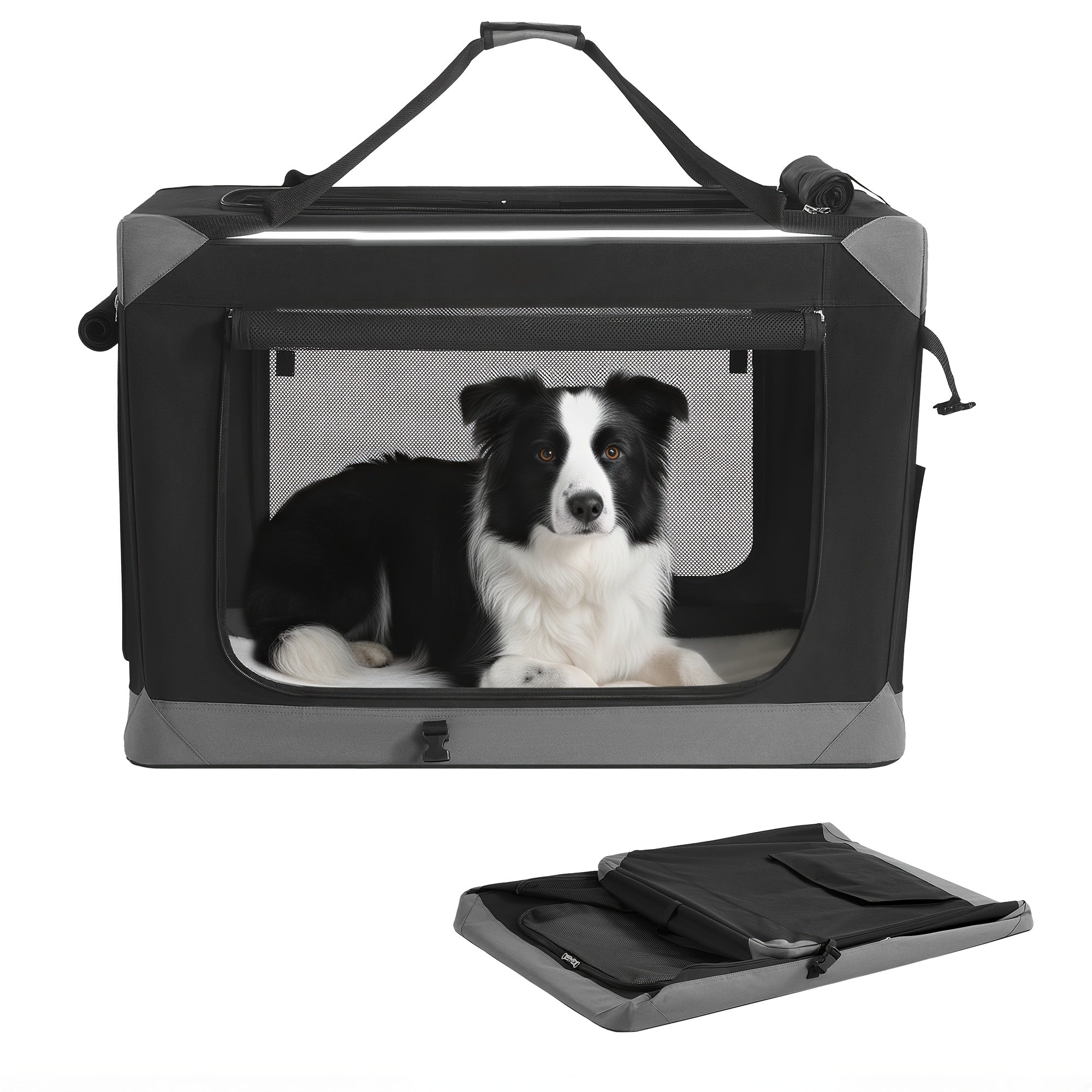 Hundebox, faltbar für Camping und Reisen – Detailansicht 6