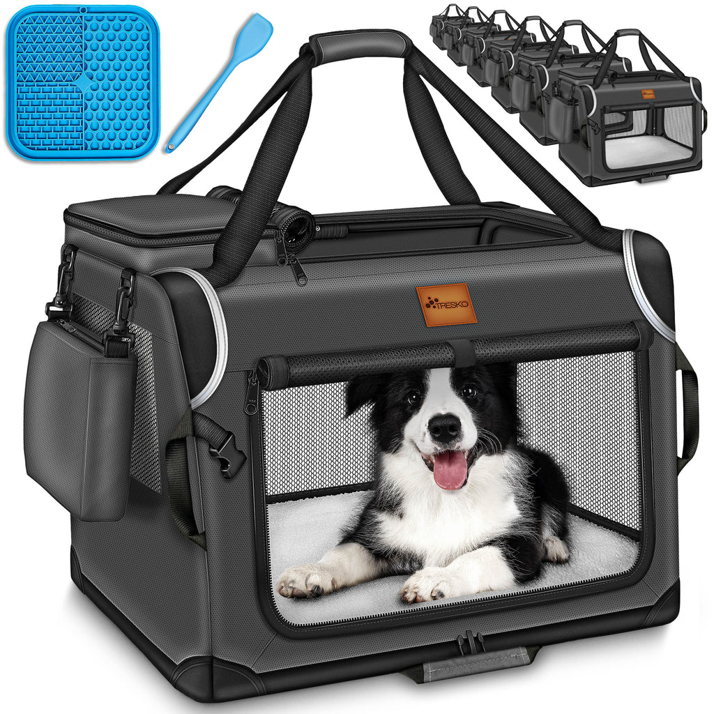 Hundebox, faltbar für Fahrzeug und unterwegs – Hauptansicht