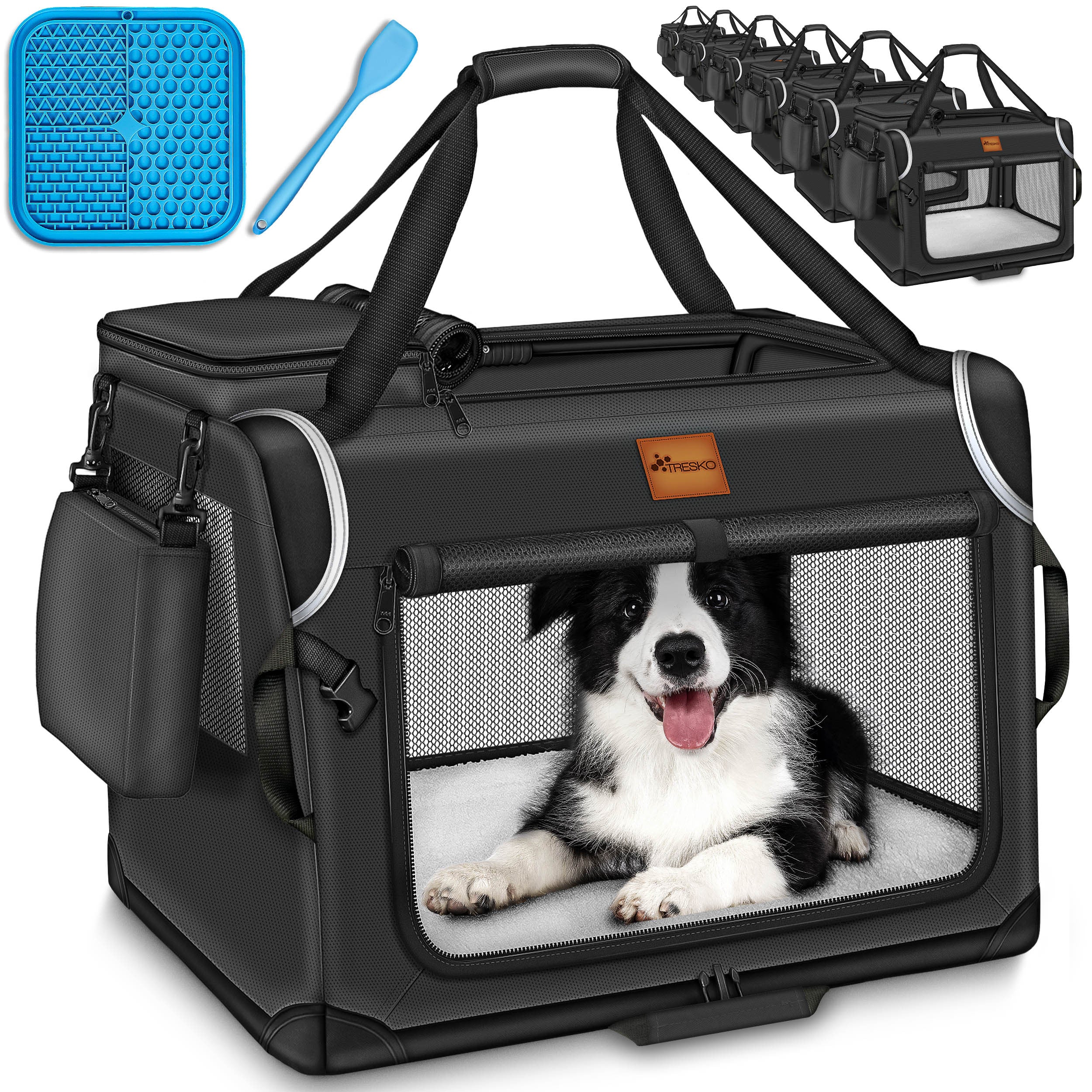 Hundebox, faltbar für Fahrzeug und unterwegs – Detailansicht 10