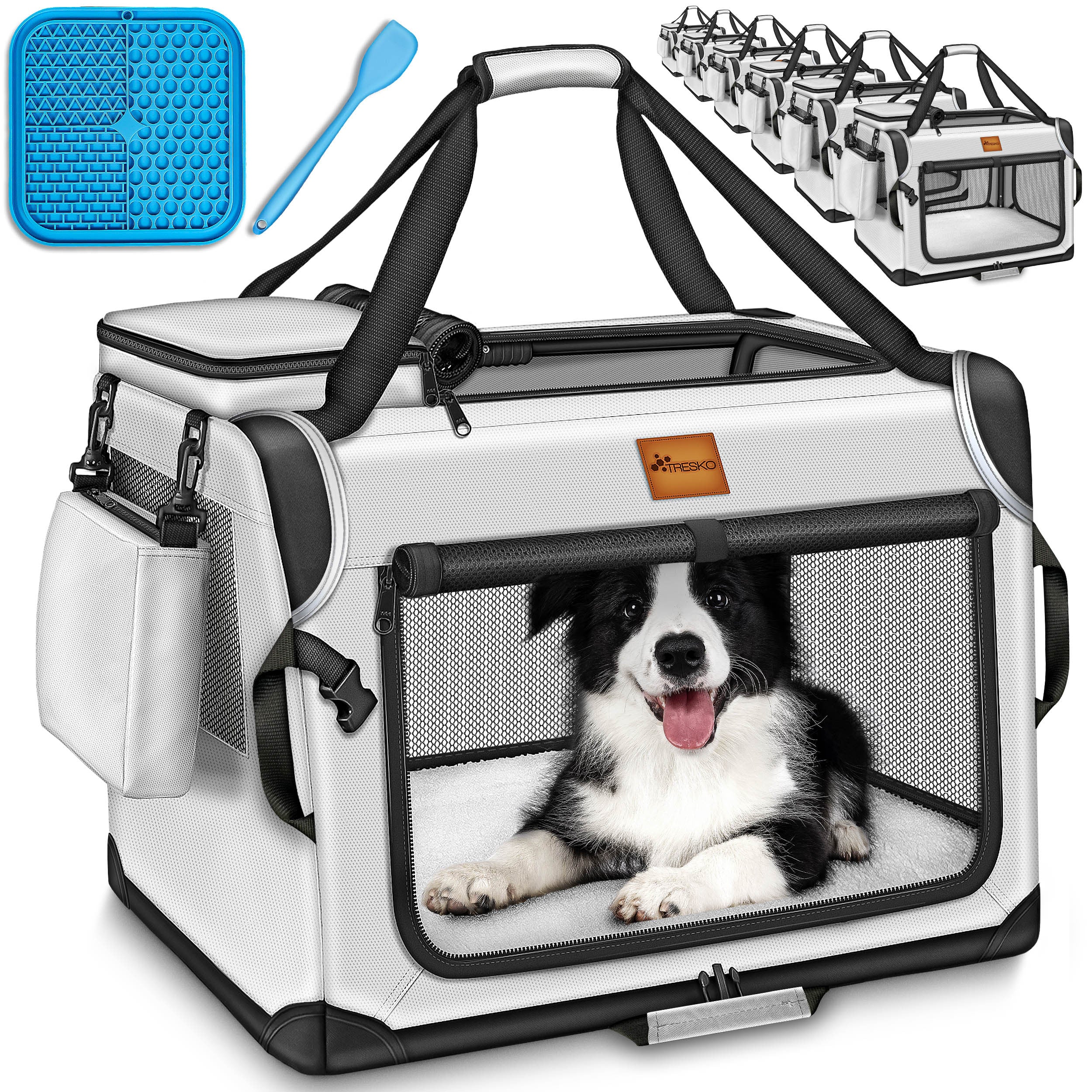 Hundebox, faltbar für Fahrzeug und unterwegs – Detailansicht 19