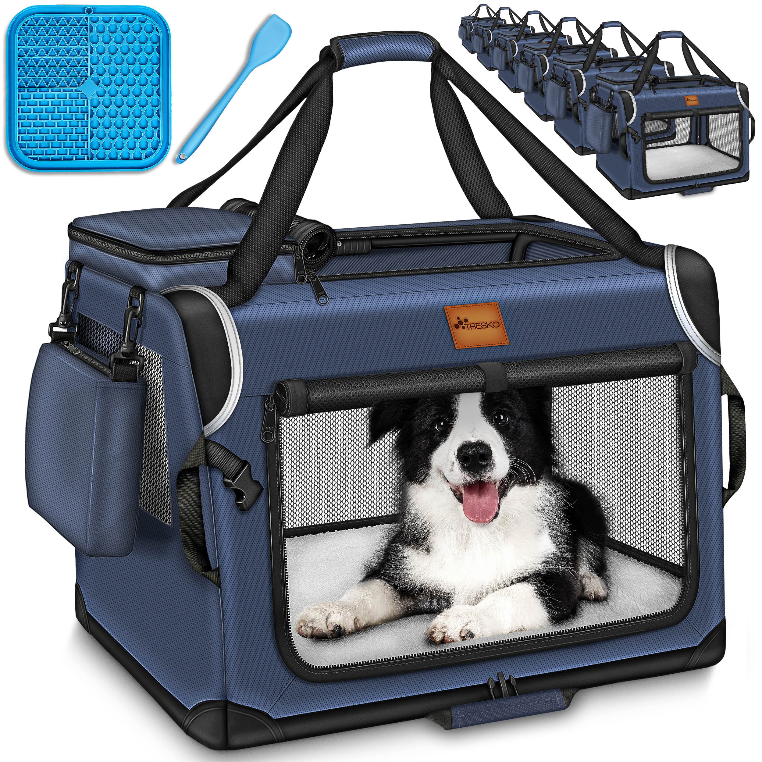 Hundebox, faltbar für Fahrzeug und unterwegs – Detailansicht 37