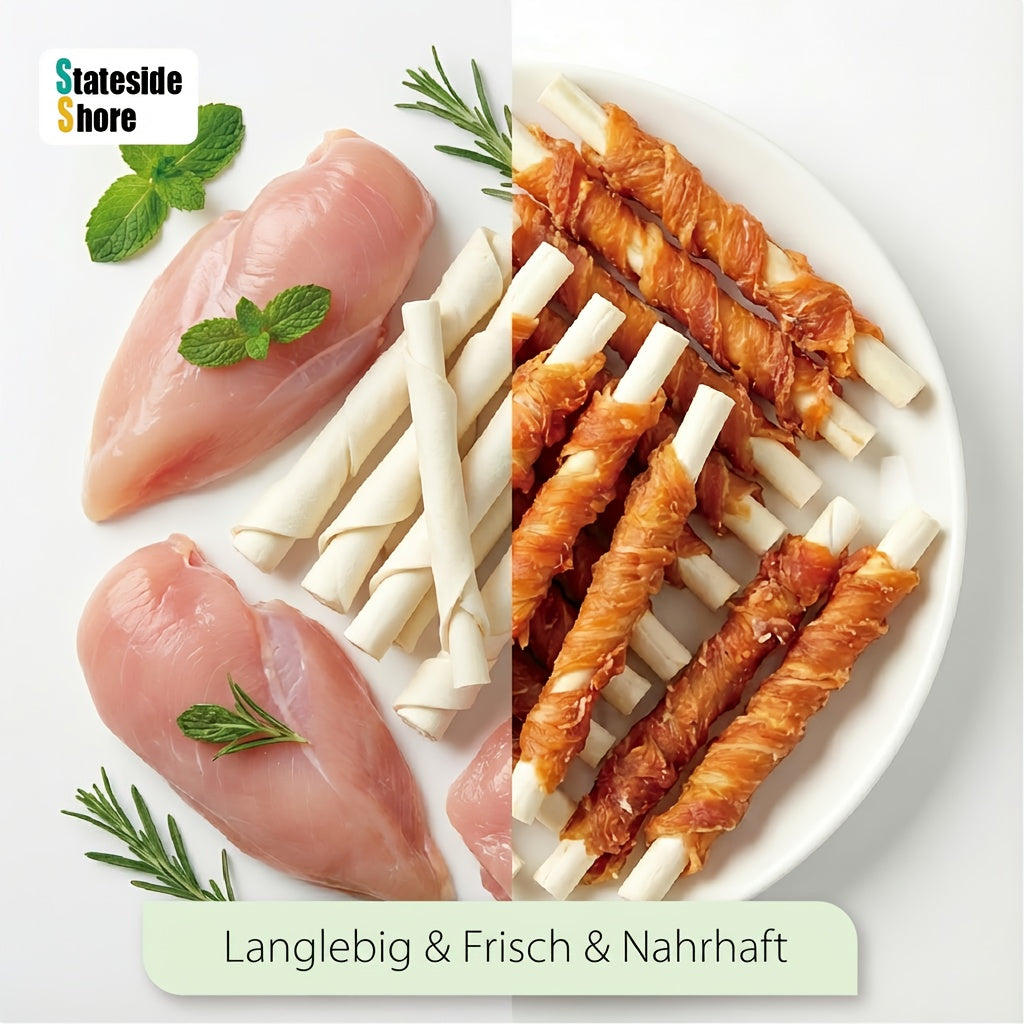 Hundesnack, 669g (3 x 223g Packungen) für Tierbedarf und Haustiere – Detailansicht 3